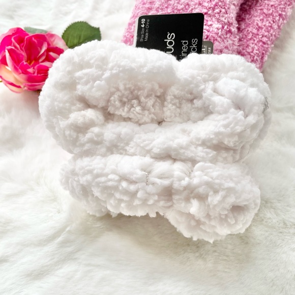 New with tags CUDDL DUDS SHERPA LINED LOUNGE SOCKS w/PLUSHFILL SUPER COMFORTABLE - Picture 3 of 3